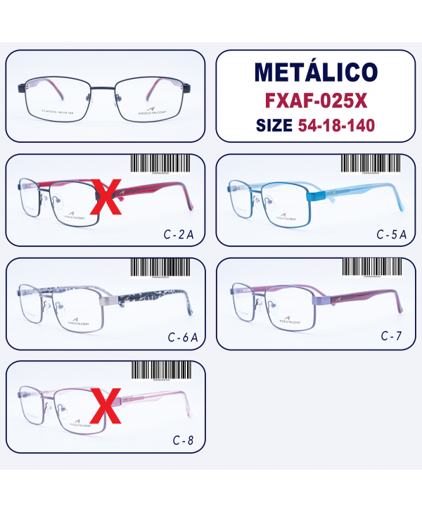 ANGELO FALCONI “Metalico” (FXAF-025X) – Optica Miami